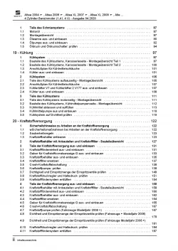 SEAT Altea 5P1 2004-2015 4-Zyl. 1,4l Benzinmotor 86 PS Reparaturanleitung PDF