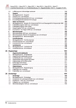 SEAT Ateca KH ab 2016 3-Zyl. 1,0l Benzinmotor 85-115 PS Reparaturanleitung PDF