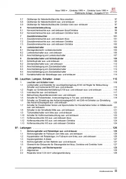 SEAT Cordoba (99-02) Elektrische Anlage Elektrik Systeme Reparaturanleitung PDF