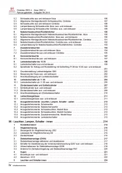 SEAT Cordoba (02-08) Elektrische Anlage Elektrik Systeme Reparaturanleitung PDF