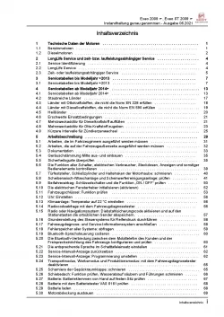 SEAT Exeo 3R 2008-2013 Instandhaltung Inspektion Wartung Reparaturanleitung PDF