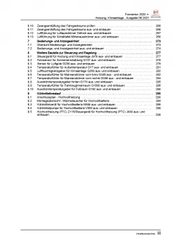SEAT Cupra Formentor (20>) Heizung Belüftung Klimaanlage Reparaturanleitung PDF