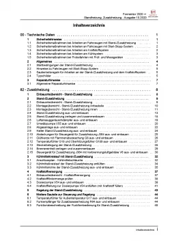 SEAT Cupra Formentor ab 2020 Standheizung Zusatzheizung Reparaturanleitung PDF