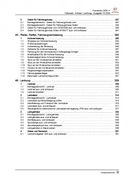 SEAT Cupra Formentor ab 2020 Fahrwerk Achsen Lenkung Reparaturanleitung PDF