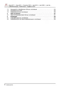  SEAT Cupra Formentor ab 2020 Kraftstoffversorgung Diesel Reparaturanleitung PDF