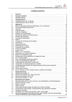 SEAT Inca 9K 1995-2004 Instandhaltung Inspektion Wartung Reparaturanleitung PDF