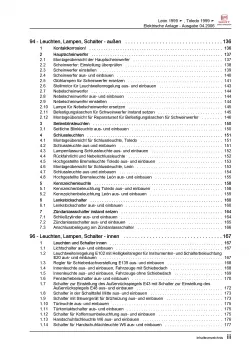 SEAT Leon 1M (99-06) Elektrische Anlage Elektrik Systeme Reparaturanleitung PDF