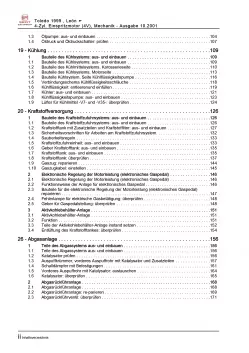SEAT Leon 1M (99-06) 1,4l Benzinmotor 75-105 PS Mechanik Reparaturanleitung PDF