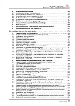 SEAT Leon 1P (05-12) Elektrische Anlage Elektrik Systeme Reparaturanleitung PDF