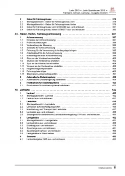 SEAT Leon Typ 5F 2012-2020 Fahrwerk Achsen Lenkung Reparaturanleitung PDF