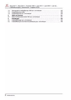 SEAT Leon 5F 2012-2020 Kraftstoffversorgung Dieselmotoren Reparaturanleitung PDF