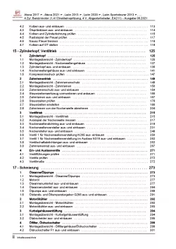 SEAT Leon 5F 2012-2020 4-Zyl. 1,4l Benzinmotor 122-150 PS Reparaturanleitung PDF