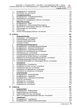 SEAT Leon KL ab 2019 4-Zyl. 2,0l Benzinmotor 190-310 PS Reparaturanleitung PDF