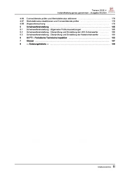 Seat Tarraco KN ab 2018 Instandhaltung Inspektion Wartung Reparaturanleitung PDF