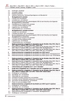 SEAT Toledo Typ 5P 2004-2009 Fahrwerk Achsen Lenkung Reparaturanleitung PDF