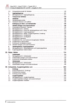 SEAT Toledo KG 2012-2019 5 Gang Schaltgetriebe 02T 0DF Reparaturanleitung PDF
