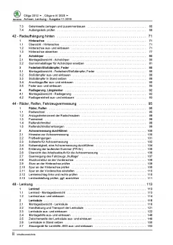 SKODA Citigo-e iV 2019-2020 Fahrwerk Achsen Lenkung Reparaturanleitung PDF