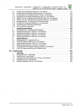 Skoda Karoq NU ab 2017 4-Zyl. 2,0l Dieselmotor 115-200 PS Reparaturanleitung PDF