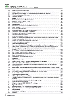 Skoda Kodiaq NS ab 2016 Instandhaltung Inspektion Wartung Reparaturanleitung PDF