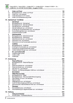 Skoda Kodiaq ab 2016 4-Zyl. 2,0l Dieselmotor 115-200 PS Reparaturanleitung PDF