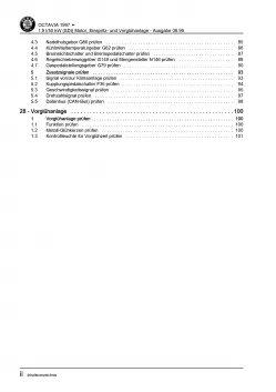 SKODA Octavia (96-10) Diesel Einspritz Vorglühanlage 1,9l Reparaturanleitung PDF