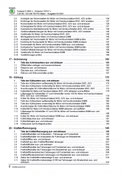 SKODA Octavia 2004-2013 4-Zyl. Dieselmotor TDI 136-140 PS Reparaturanleitung PDF