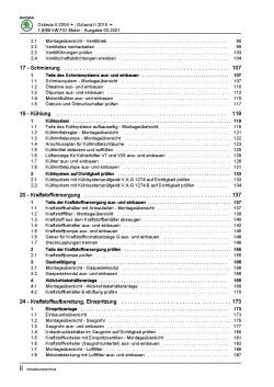 SKODA Octavia 1Z 2004-2013 4-Zyl. 1,6l Benzinmotor 115 PS Reparaturanleitung PDF