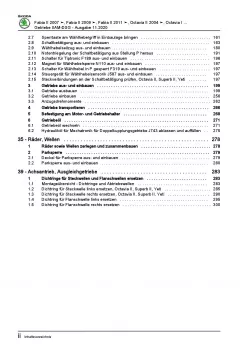 SKODA Rapid (11-17) 7 Gang Automatikgetriebe DSG DKG 0AM Reparaturanleitung PDF