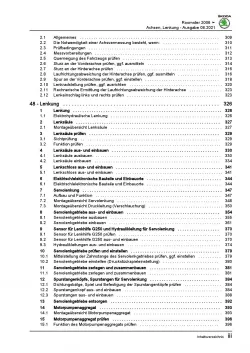 SKODA Roomster Typ 5J 2006-2015 Fahrwerk Achsen Lenkung Reparaturanleitung PDF