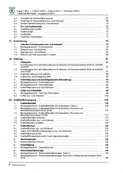 SKODA Roomster 5J 2006-2015 4-Zyl. Benzinmotor MPI 86 PS Reparaturanleitung PDF