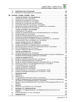 SKODA Superb Typ 3T 2008-2015 Elektrische Anlage Systeme Reparaturanleitung PDF