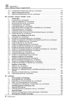 SKODA Superb (01-08) Elektrische Anlage Systeme Elektrik Reparaturanleitung PDF
