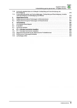 SKODA Superb 3V ab 2015 Instandhaltung Inspektion Wartung Reparaturanleitung PDF