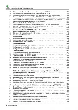 SKODA Yeti 5L (09-17) Elektrische Anlage Elektrik Systeme Reparaturanleitung PDF