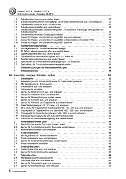 VW Amarok 2H (10>) Elektrische Anlage Elektrik Systeme Reparaturanleitung PDF