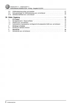 VW Amarok Typ 2H ab 2010 8 Gang Automatikgetriebe 0CM Reparaturanleitung PDF