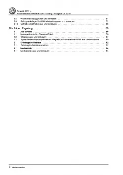 VW Amarok Typ 2H ab 2010 8 Gang Automatikgetriebe 0DR Reparaturanleitung PDF
