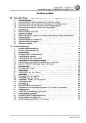 VW Caddy 2K/2C (10-15) Kraftstoffversorgung Dieselmotoren Reparaturanleitung PDF