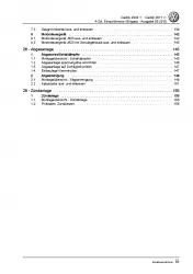 VW Caddy 2C (10-15) 4-Zyl. 2,0l Benzinmotor Gas 109 PS Reparaturanleitung PDF