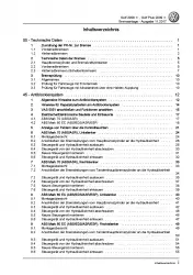 VW Golf 6 Plus 2008-2014 Bremsanlagen Bremsen System Reparaturanleitung PDF