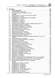 VW Golf 7 5G/AU ab 2012 Karosserie Montagearbeiten Innen Reparaturanleitung PDF