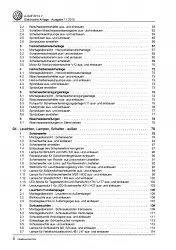 VW e-Golf BE1 (14-17) Elektrische Anlage Elektrik Systeme Reparaturanleitung PDF