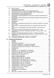 VW Jetta 5 1K 2004-2010 Karosserie Montagearbeiten Innen Reparaturanleitung PDF