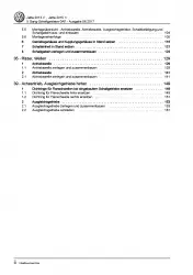 VW Jetta 6 AV (13-18) 5 Gang 0AF Schaltgetriebe Kupplung Reparaturanleitung PDF