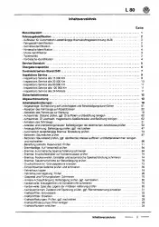 VW L 80 2V 1995-2001 Instandhaltung Inspektion Wartung Reparaturanleitung PDF