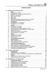 VW Passat 7 2010-2014 Elektrische Anlage Elektrik Systeme Reparaturanleitung PDF