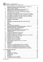 VW Passat 7 3C 2010-2014 Karosserie Montagearbeiten Innen Reparaturanleitung PDF
