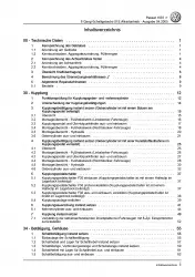 VW Passat 5 3B (96-05) 6 Gang Schaltgetriebe 01E Allrad Reparaturanleitung PDF