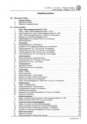 VW Passat CC 35 2008-2016 Radio Navigation Kommunikation Reparaturanleitung PDF