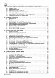 VW Polo 3 Variant 2000-2001 Elektrische Anlage Systeme Reparaturanleitung PDF